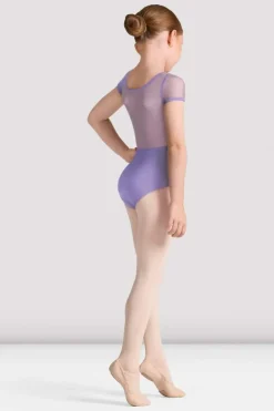 Girls Logan Cap Sleeve Leotard