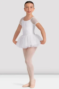 Girls Lucy Floral Cap Sleeve Tutu Dress