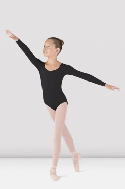 Girls Meglio Long Sleeve Leotard