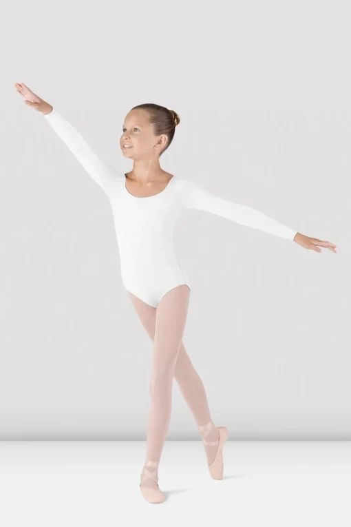 Girls Meglio Long Sleeve Leotard