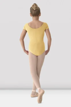 Girls Mirella Classic Short Sleeve Leotard