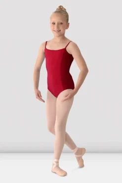 Girls Mirella Princess Seamed Camisole Leotard