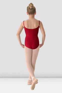 Girls Mirella Princess Seamed Camisole Leotard