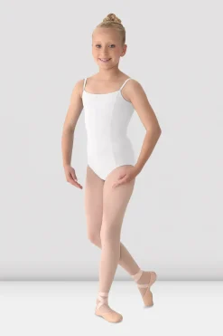 Girls Mirella Princess Seamed Camisole Leotard