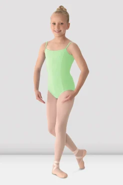 Girls Mirella Princess Seamed Camisole Leotard