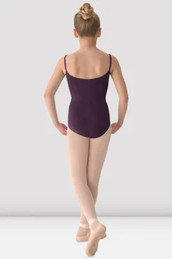 Girls Mirella Princess Seamed Camisole Leotard