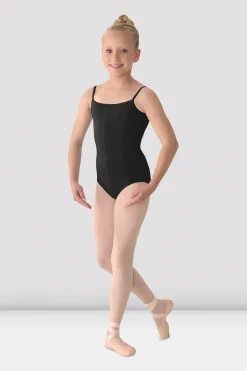 Girls Mirella Princess Seam V Front Camisole Leotard