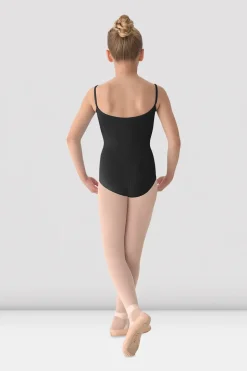 Girls Mirella Princess Seam V Front Camisole Leotard