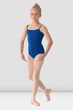 Girls Mirella Princess Seam V Front Camisole Leotard