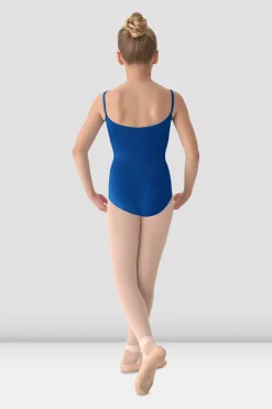 Girls Mirella Princess Seam V Front Camisole Leotard