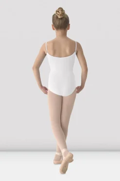 Girls Mirella Princess Seam V Front Camisole Leotard