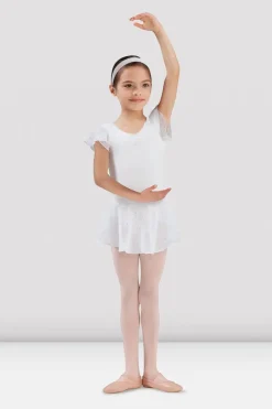 Girls Olesia Georgette Sequin Skirt
