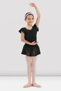 Girls Olesia Georgette Sequin Skirt