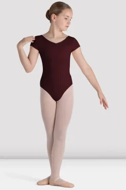 Girls Piper Cap Sleeve Leotard