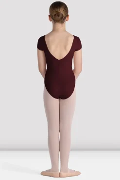 Girls Piper Cap Sleeve Leotard