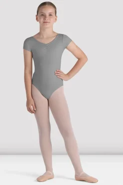 Girls Piper Cap Sleeve Leotard