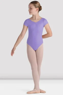 Girls Piper Cap Sleeve Leotard