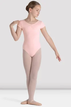 Girls Piper Cap Sleeve Leotard
