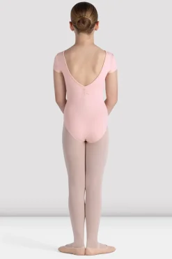 Girls Piper Cap Sleeve Leotard