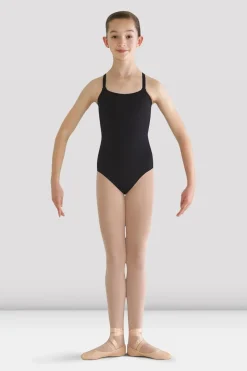 Girls Pranay Adjustable Strap Leotard