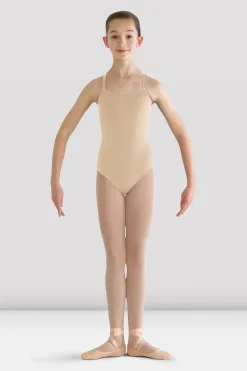 Girls Pranay Adjustable Strap Leotard