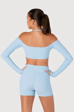 Girls Rib Bolero Crop Top