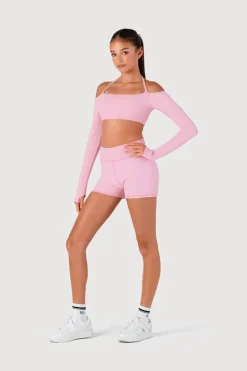 Girls Rib Bolero Crop Top