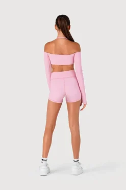 Girls Rib Bolero Crop Top