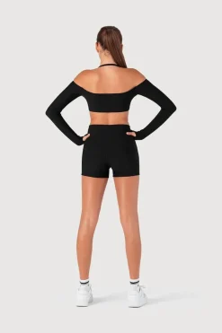 Girls Rib Bolero Crop Top