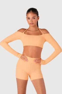 Girls Rib Bolero Crop Top