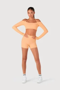 Girls Rib Bolero Crop Top