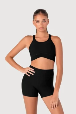 Girls Rib Striker Crop Top