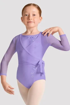 Girls Rolanda Long Sleeve Wrap Top