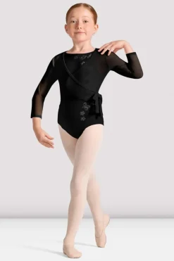 Girls Rolanda Long Sleeve Wrap Top