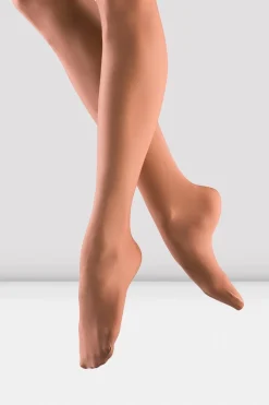 Girls Shimmer Footed Tights