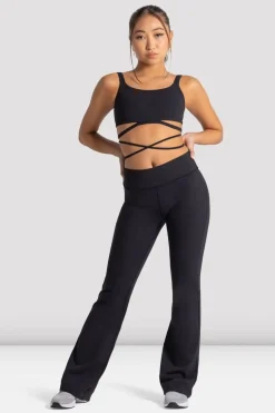 Girls Signature Tie Waist Crop Top
