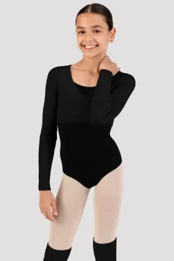 Girls Starling Knit Wrap Top