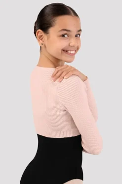 Girls Starling Knit Wrap Top