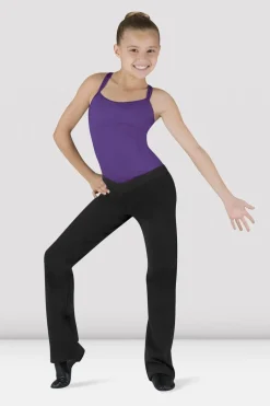 Girls V Front Boot Leg Jazz Pant