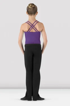 Girls V Front Boot Leg Jazz Pant