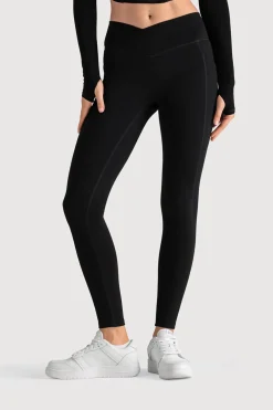 Ladies Apex Wrap Waist Legging