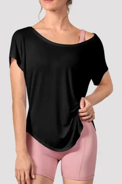 Ladies Carmen Open Back Top