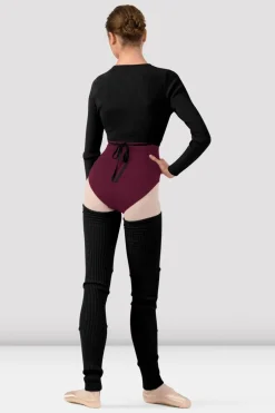 Ladies Celeste Knit Wrap Top