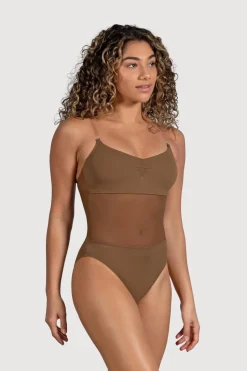 Ladies Cordelia Mesh Panel Bodysuit