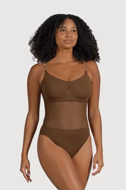 Ladies Cordelia Mesh Panel Bodysuit