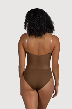 Ladies Cordelia Mesh Panel Bodysuit