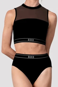 Ladies Dakota Open Back Crop Top