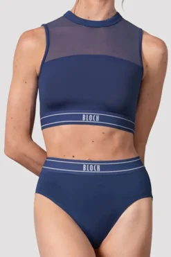 Ladies Dakota Open Back Crop Top