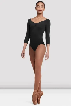 Ladies Dana 3/4 Sleeve Leotard