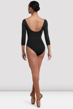 Ladies Dana 3/4 Sleeve Leotard